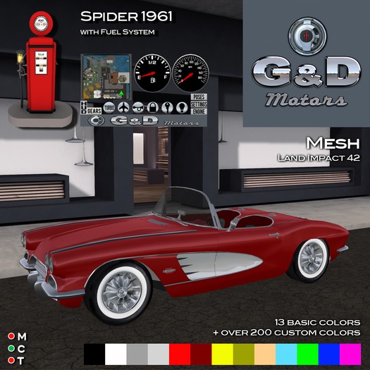 G&D MOTORS Spider 1961