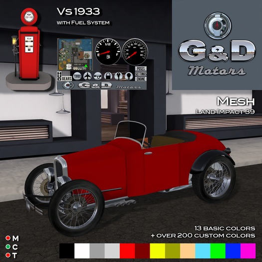 G&D MOTORS VS 1933