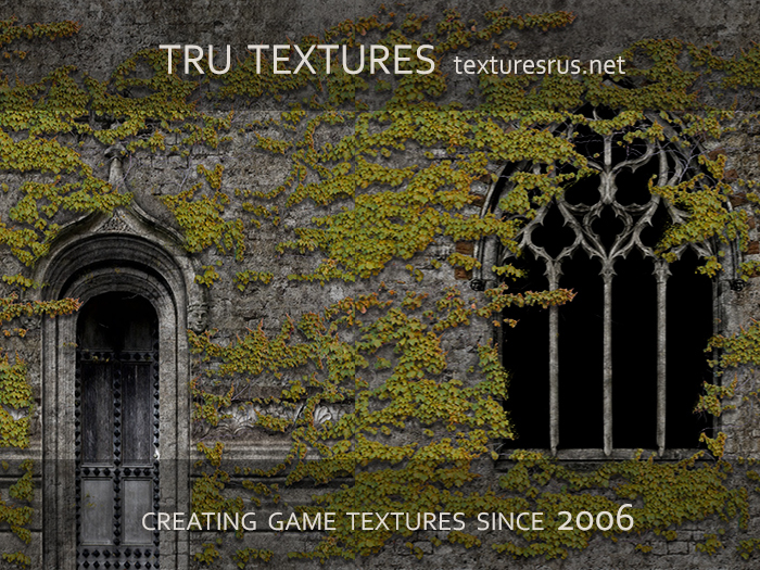 34 Seamless Medieval Castle Church Textures Set Two - 1024 x 1024 Pixels