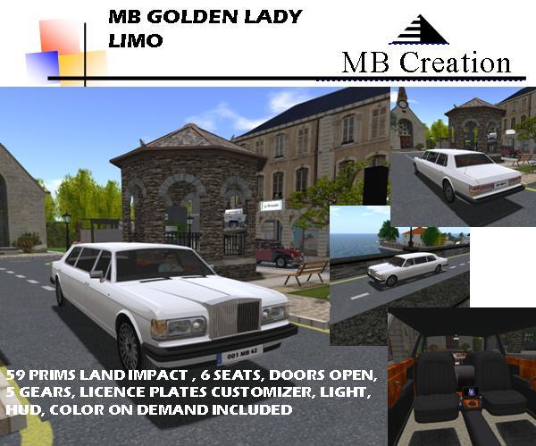 MB Golden Lady Limo box
