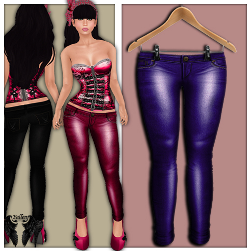 *Fallen* TheMeanBarbie Pants Purple