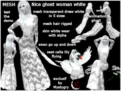ghost white dress