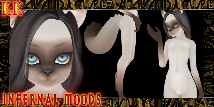 {KK} [Siamese, Chocolate Point] Kemono Texture Applier