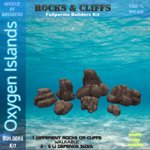 Builders Kit Cliff And Rocks