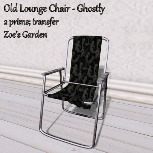 *ZG* Old Lounge Chair - Ghostly