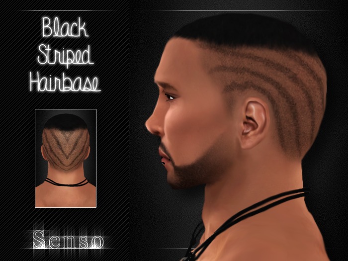 .:Senso:. Black Striped Hairbase