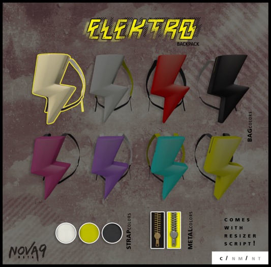 ! . NOVA9 . !: Elektro Backpack (Beige)