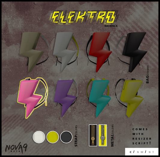 ! . NOVA9 . !: Elektro Backpack (Beige)