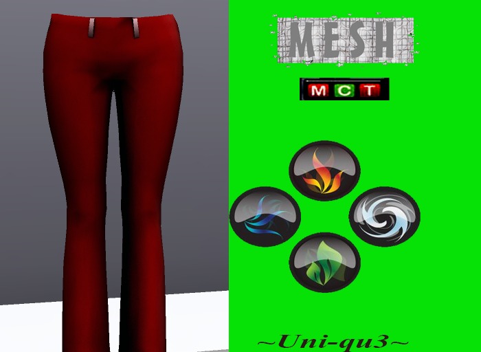 Uni-qu3-Mesh-raven-Cale-pants