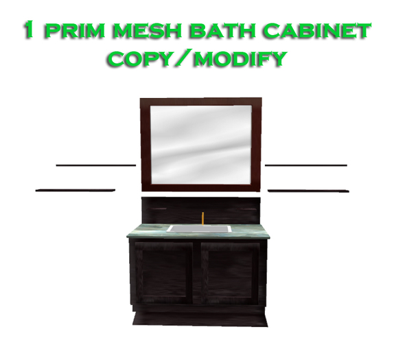 Mesh Bath Cabinet