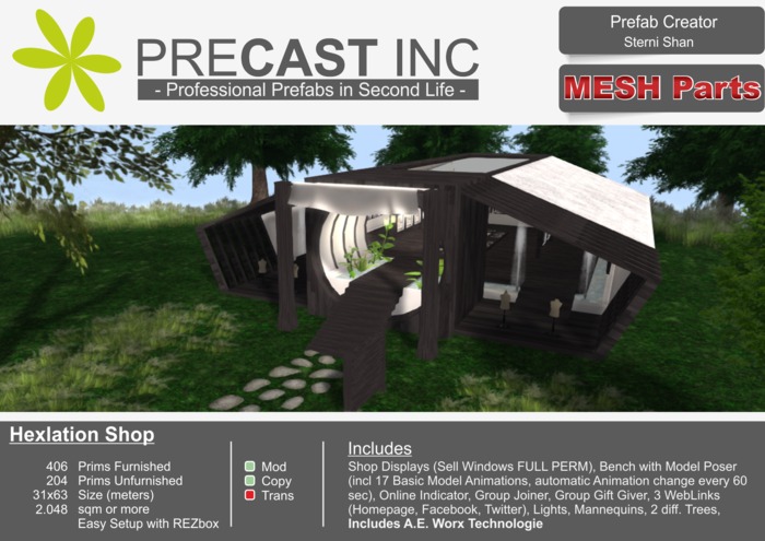 Hexlation Shop / Store / Boutique