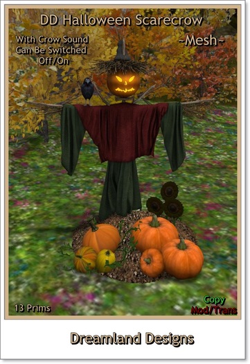 DD Halloween Scarecrow Boxed