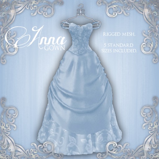 [K~*~S] Anna - Gown - Periwinkle