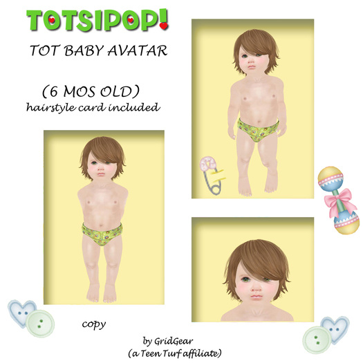 TOTSIPOP! TOT Baby Skin Dylan SKIN ONLY