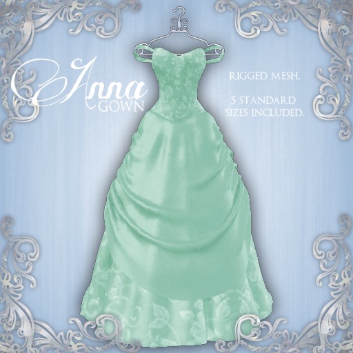 [K~*~S] Anna - Gown - Spearmint