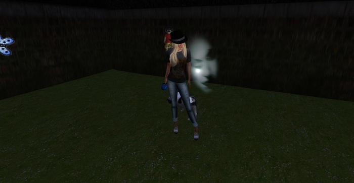 I'm Haunted Womans Face