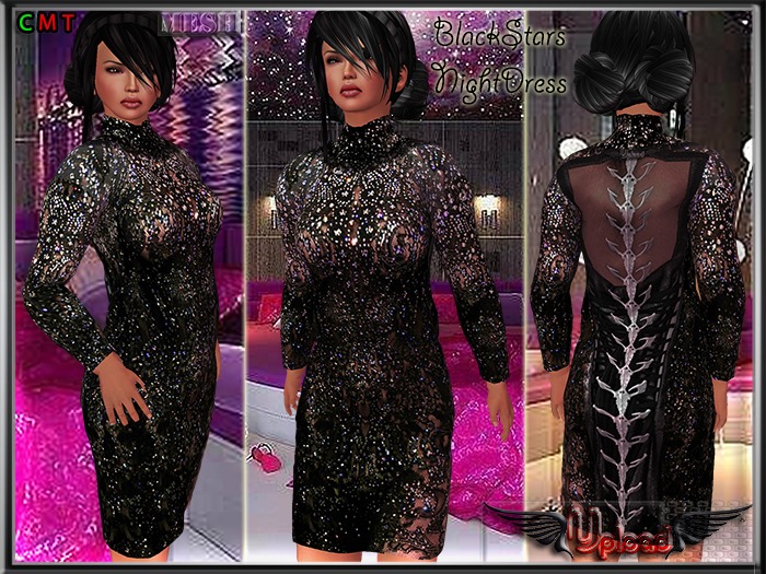 '\\Upload//' - BlackStars NightDress DEMO