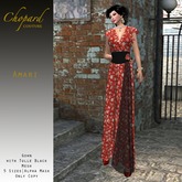 *Chopard Couture* Amari Gown Tulle Black (Mesh)
