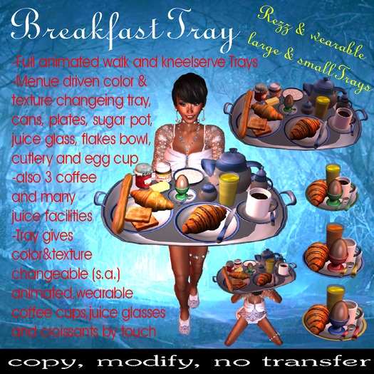 Breakfast Tray kneel