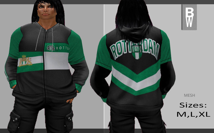 Hoodie men *Rotterdam*  boxed