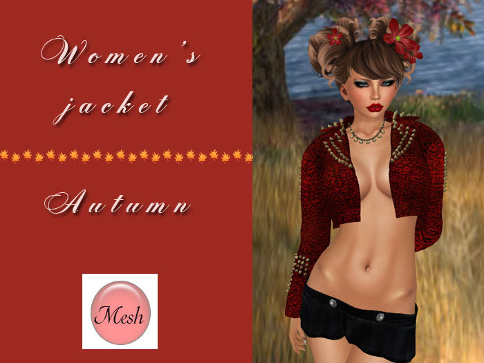 Women's jacket - Autumn - Mesh