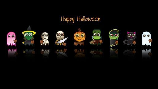 Happy Halloween Monsters Sign