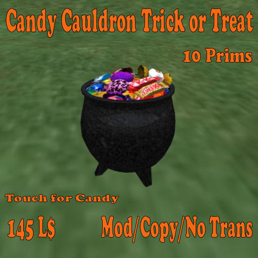 Candy Cauldron  Trick or Treat (MN)(Box)