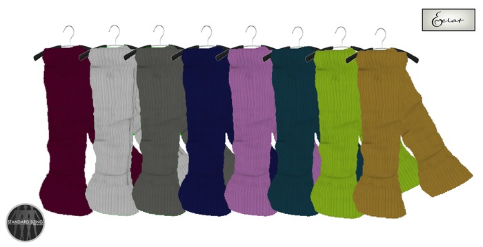 *[Eclat]* Fingerless Gloves_Simple