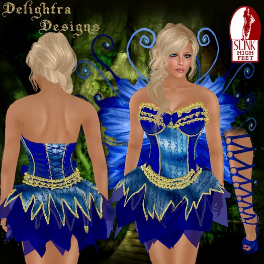 "Del's" Fairybell Mesh Outfit