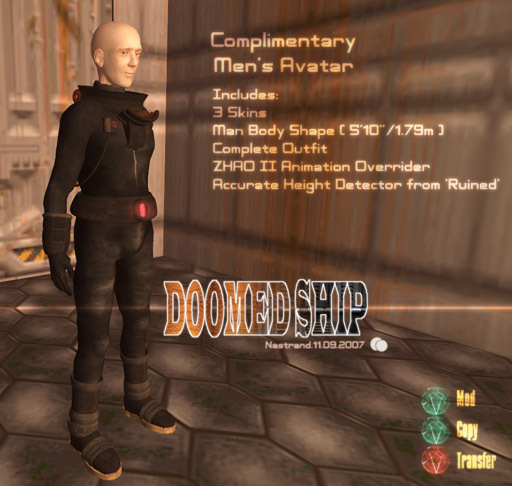 DS Nastrand Doomed Crew Male Avatar