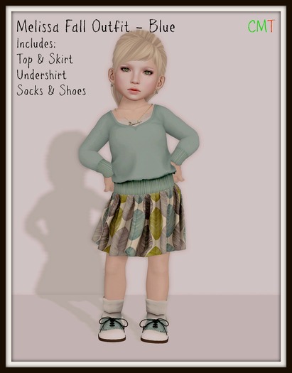 ~ MH ~ Melissa Fall Outfit - Blue