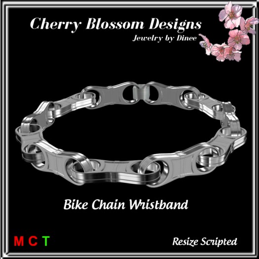 {CBD} Bike Chain Wristband (boxed)