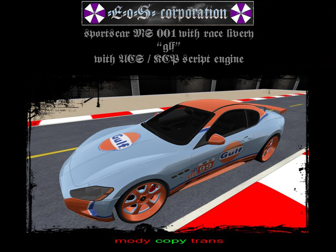 Sportscar MS 001 glf BOX