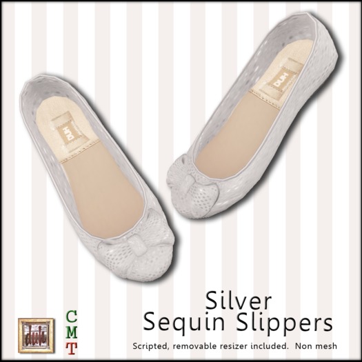 ::Duh!::Sequin Flats - Nut Brown