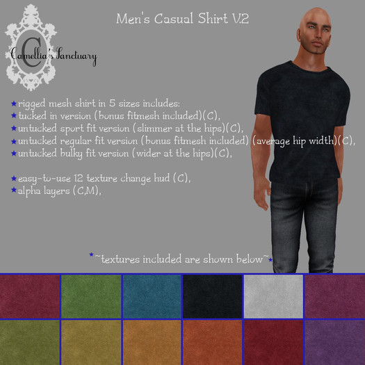 ::C S:: Men's Mesh Casual Shirt V.2
