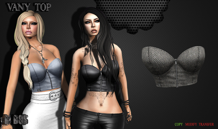 B BOS -Vany Top-Metal-