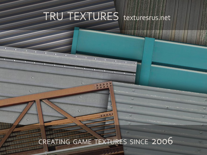 Second Life Marketplace - 11005: 10 x Seamless Industrial Metal ...