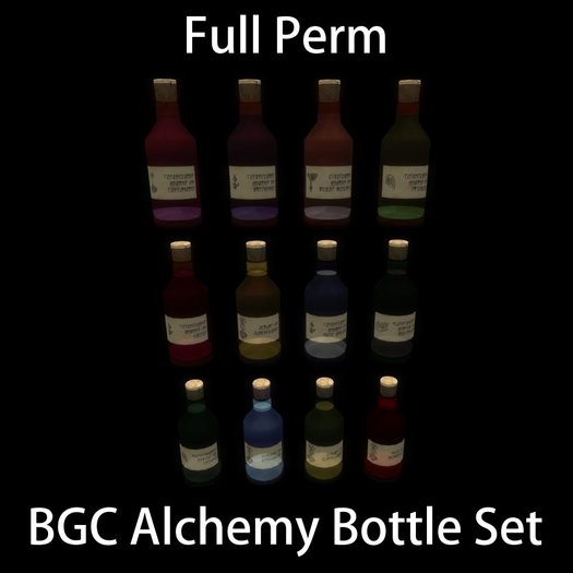 BGC Alchemy Bottle Set [boxed]