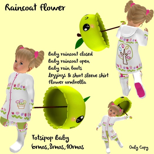 Totsipop Raincoat Flower
