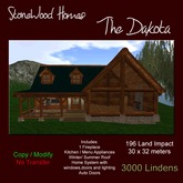 The Dakota Cabin, Rustic Color