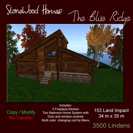 The Blue Ridge Cabin, Rustic Color