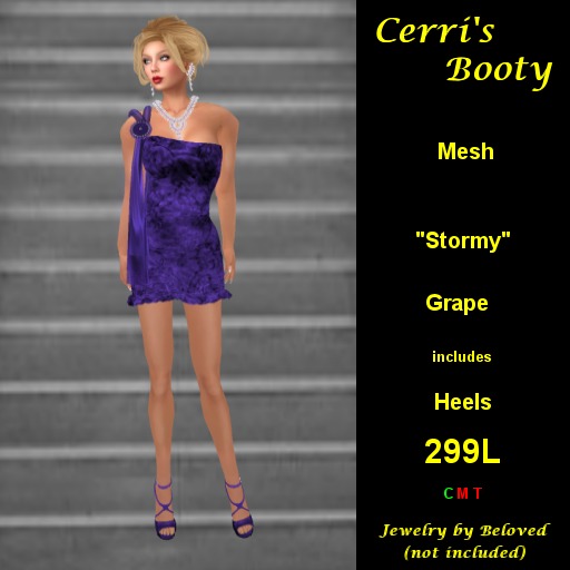 Cerri's Stormy Dusty Blue