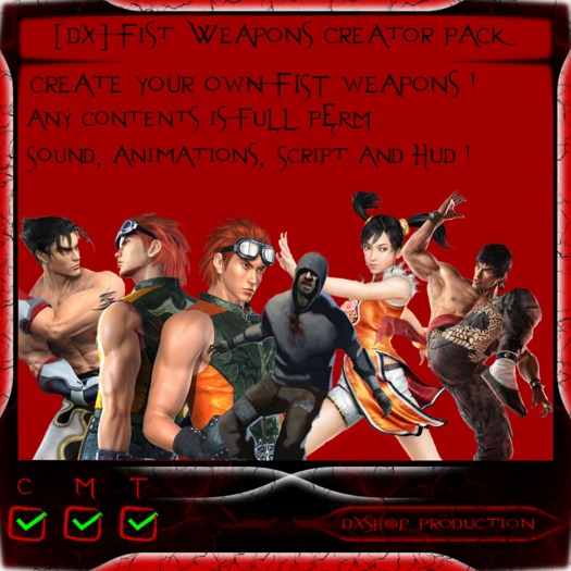 [Dx] Fist Weapons Creator Pack