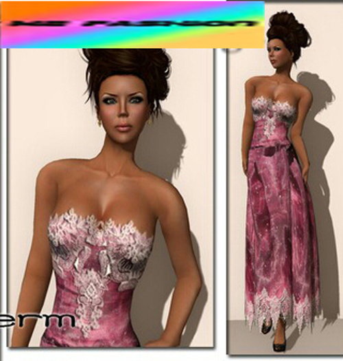 pink dress 033