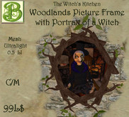 Woodlands Frame "Portrait of a Witch", 0.5 LI 