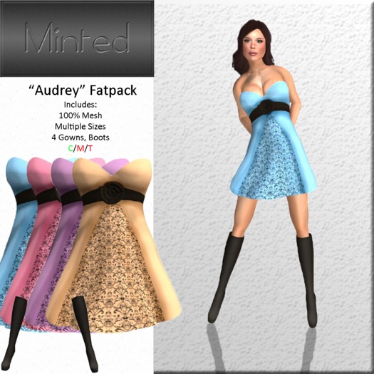 MINTed - "Audrey" Fatpack (Copy/NoMod/NoTrans)