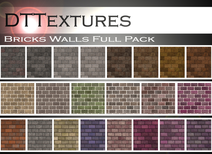 DoiT Textures - Bricks Walls Full Pack