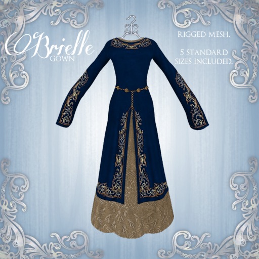 [K~*~S] Brielle - Gown - Azure