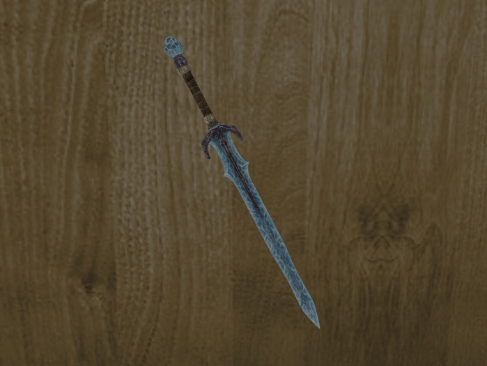 <AX> - Frozen Heart 2H Sword Spellfire