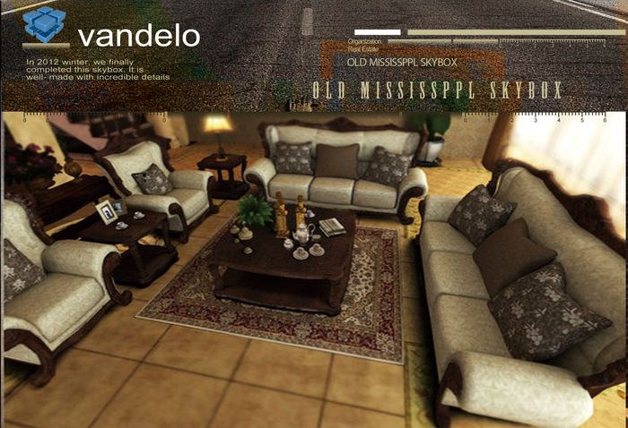 [vandelo] Complete Camel Back Living Room Set – 24 Items! **25 Prim**